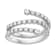 14K White Gold 0.80ct Diamond Ring