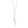 14KW 0.23ct Diamond Pendant With Chain