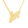 14KY 0.16ct Diamond Pendant With Chain