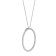 14KW 1.04ct Diamond Pendant With Chain