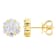 14K Yellow Gold 0.59ct Diamond Studs