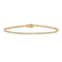 14K Yellow Gold 1ctw Diamond Tennis Bracelet