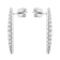14K White Gold 0.52ct Diamond Earrings