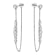 14K White Gold 0.9ct Diamond Earrings