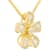 14KY 0.22ct Diamond Pendant With Chain