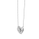 14KW 0.26ct Diamond Pendant With Chain