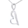 14KW 0.24ct Diamond Penant With Chain