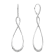 14K White Gold 0.52ct Diamond Earrings