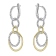 14K White Gold 1.24ct Diamond Earrings
