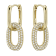 14K Yellow Gold 0.86ct Diamond Earrings