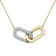 14KY 0.26ct Diamond Pendant With Chain