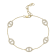 14K Yellow Gold 0.71ctw Diamond Bracelet