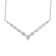 14KW 0.59ct Diamond Pendant With Chain