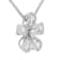 14KW 0.22ct Diamond Pendant With Chain