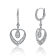 Roberto Coin 18K White Gold Diamond 1.17ctw Drop Earrings