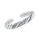 John Hardy Lahar Sterling Silver Diamond 0.58ctw Bracelet