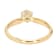 IGI Certified 1/2 Carat Solitaire Lab-Grown Diamond 14K Yellow Gold Ring