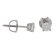 IGI Certified 1/2 Ct. T.W. White Lab-Grown Diamond Stud 14K White Gold Earrings