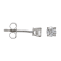 IGI Certified 1/4 Ct. T.W. White H-I Lab Grown Diamond Stud 14K White
Gold Earrings