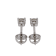 IGI Certified 1/2 Ct. T.W. White Lab-Grown Diamond Stud 14K White Gold Earrings
