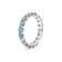 2 1/2 Ct. T.W. Blue Lab-Grown Diamond 14K White Gold Eternity