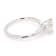 IGI Certified 1/2 Carat Solitaire Lab-Grown Diamond 14K White Gold Ring