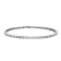 3.00 Ct. T.W. White Lab-Grown Diamond 14K White Gold Trendy Tennis Bracelet