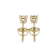 IGI Certified 3/4 Ct. T.W. White Lab-Grown Diamond Stud 14K Yellow Gold Earrings