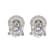 IGI Certified 1.00 Ct. T.W. Lab-Grown Diamond Martini Stud 14K White
Gold Earrings