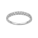 1/2 Ct. T.W. Lab-Grown Diamond 14K White Gold Band