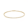 1 1/2 Ct. T.W. White Lab-Grown Diamond 14K Yellow Gold Trendy Tennis Bracelet