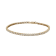 3.00 Ct. T.W. White Lab-Grown Diamond 14K Yellow Gold Trendy Tennis Bracelet