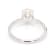IGI Certified 1/2 Carat Solitaire Lab-Grown Diamond 14K White Gold Ring