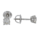 IGI Certified 1.50 Ct. T.W. White Lab-Grown Diamond Stud 14K White Gold Earrings