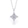 1/2 Ct. T.W. White Lab Grown Diamond 14K White Gold Pendant