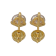 IGI Certified 1.00 Ct. T.W. Lab-Grown Diamond Martini Stud 14K Yellow
Gold Earrings