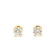 IGI Certified 2.00 Ct. T.W. White Lab-Grown Diamond Stud 14K Yellow Gold Earrings