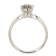 IGI Certified 1.00 Carat Solitaire Lab-Grown Diamond 14K White Gold Ring