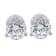 IGI Certified 1 1/2 Ct. T.W. Lab-Grown Diamond Martini Stud 14K White
Gold Earrings