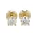 IGI Certified 1.50 Ct. T.W. White Lab-Grown Diamond Stud 14K Yellow Gold Earrings