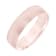 14K Rose Gold 6MM Plain Matte Satin Wedding Band by Brilliant Expressions