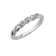 10K White Gold 0.06 ct Diamond-Accented Serpentine Twist Band (I-J, I2-I3)