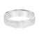14K White Gold 6MM Flat Edge Brushed Satin Finish Wedding Band by
Brilliant Expressions