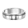 14K White Gold 6MM Round Edge High Polished Wedding Band by Brilliant Expressions