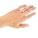 14K Rose Gold 6MM Plain Matte Satin Wedding Band by Brilliant Expressions