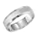 14K White Gold 6MM Grooved Polished Edges Diagonally Brushed Wedding
Band by Brilliant Expressions