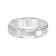 14K White Gold 4.5MM Flat Bevel Edge Brushed Finish Wedding Band by
Brilliant Expressions