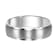 14K White Gold 6MM Flat Edge Brushed Satin Finish Wedding Band by
Brilliant Expressions