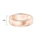 Men’s or Women's 14K  Rose Gold 6MM Comfort Fit Classic Wedding Band by
Brilliant Expressions