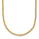14K Yellow Gold Polished and Diamond-cut Beaded 18-inch Necklace